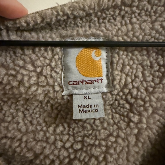 Carhartt Brown Sherpa Vest - Picture 2 of 9